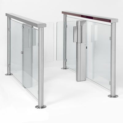 Dual Direction SUS304 Swing Turnstile Gate For Access Control Security System