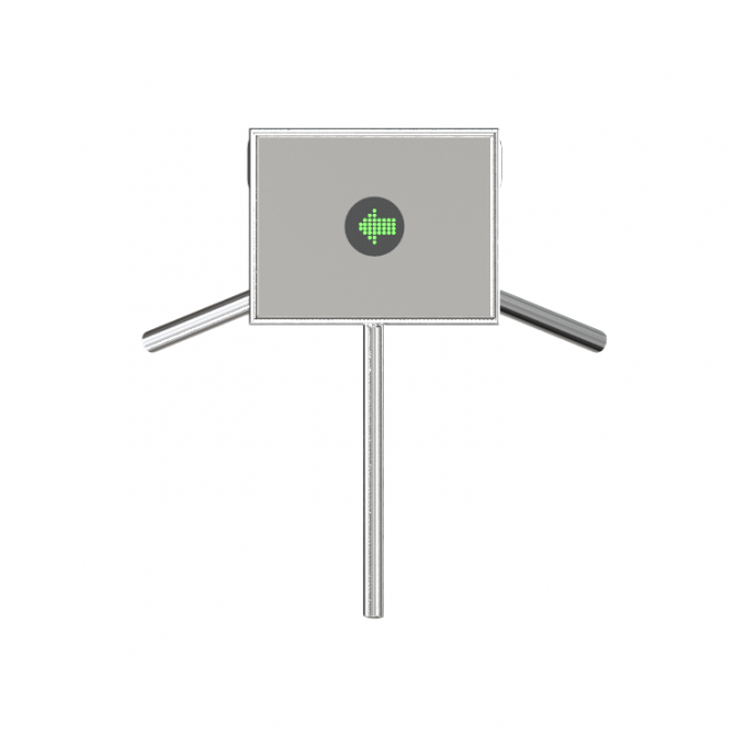 One Direction Access Control Tripod Turnstile Barrier Gate For Toilet ...