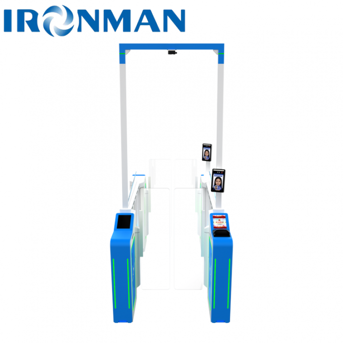High-Security AB Interlocking Turnstile Door System - 3D Anti-Piggyback ...