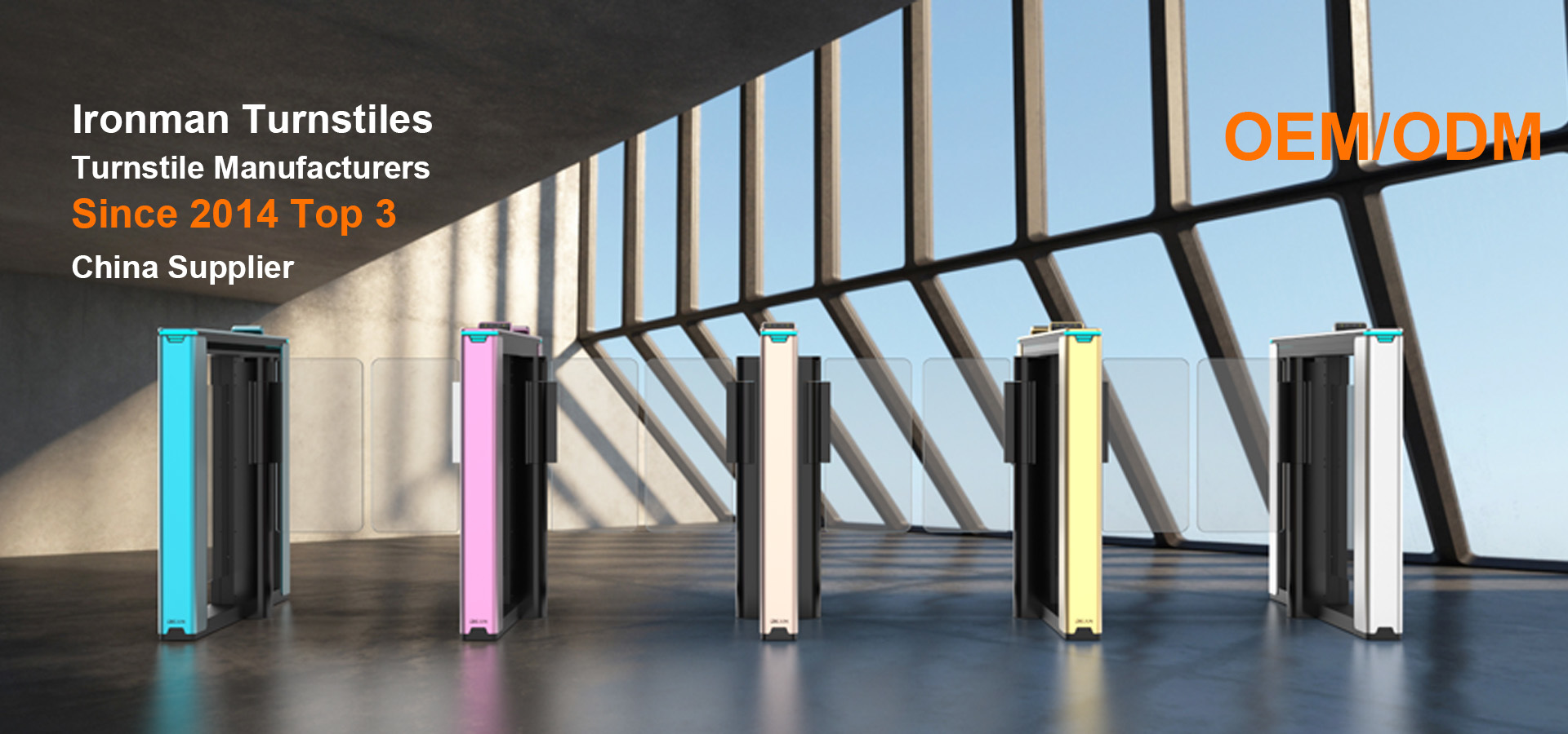 Quality Flap Barrier Turnstile factory