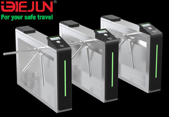 Electronic Automatic Turnstile Barrier Gate With Voice / Strobe Light Alerts