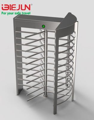 ISO Full Height Turnstile Gate Access Control System 1500*1460*2300mm