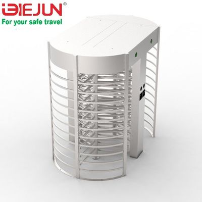 Full Height Electronic Turnstile Gates Access Control 30 Persons/min Pass Speed
