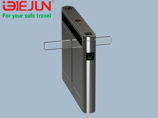 Intelligent Speed Gate Turnstile Subway With IC / ID / Barcode Card Function