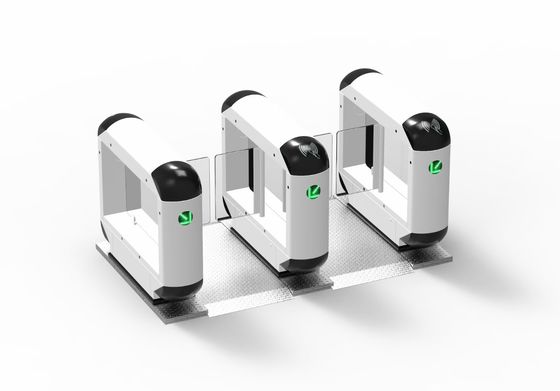 Stainless Steel Smart Barrier Gate Swing Turnstile Gate With Card Reader
