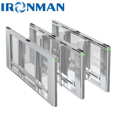 Quality  Face Recognition Stainless Steel Turnstile Dry Contact/Relay Signal Control Input for Air Port Entrance factory