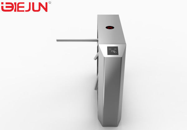Access Control Tripod Turnstile Gate With Card Reader Low Noise