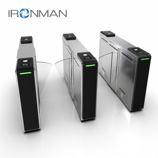 All In One Face Recognition Turnstile SUS304 With Waterproof Dual Camera