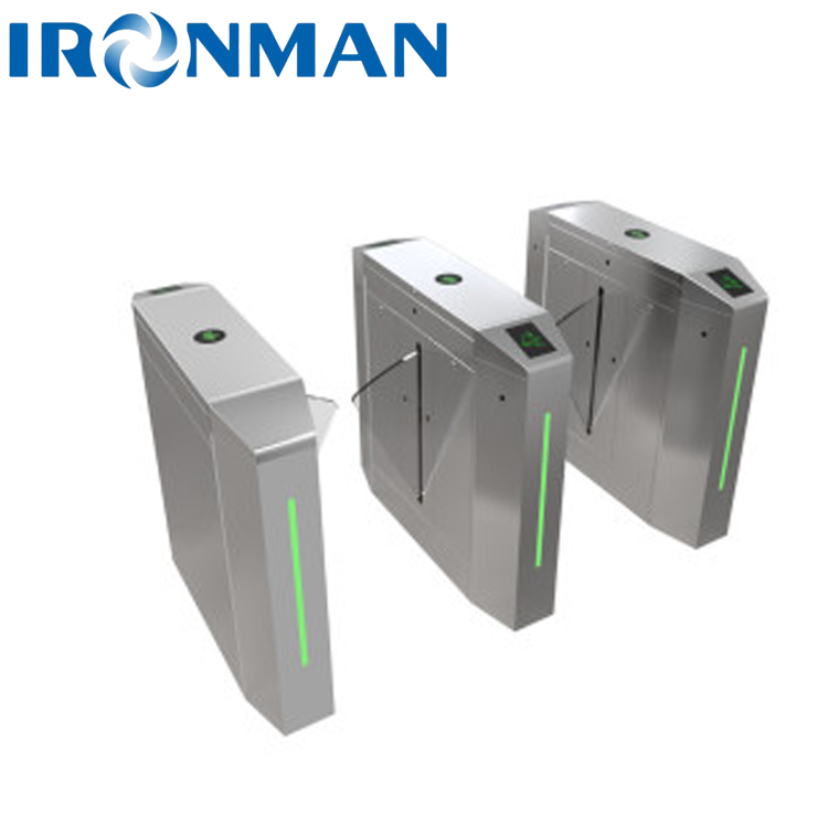 Octagonal Gate Controller Luxury Ticket Turnstiles Access Control Oblique Octagon Wing Gate Turnstile