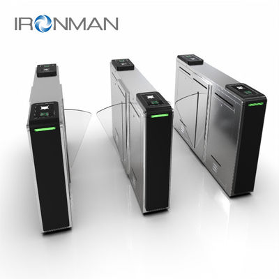 High Speed Touchless Turnstile Train Station With Infrared Sensors
