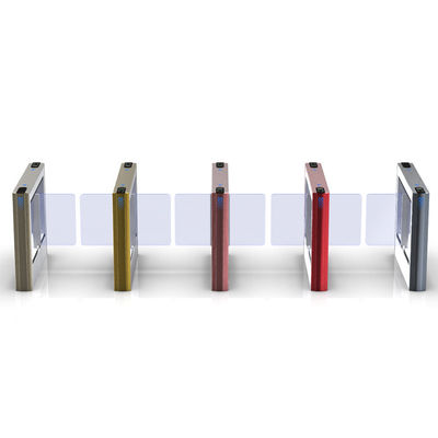 Electric Servo Motor Swing Barrier Access Control System Swing Gate Barrier