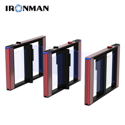 Brushless Motor Speed Gate Turnstile Qr Code Reader For Gyms Stadium