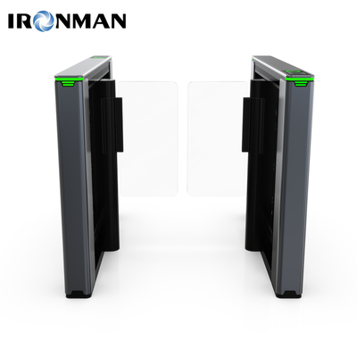 Smart Speed Turnstile Gate Biometric Access Control Mall Airport Fast Entry Anti Climb Metal Waterproof High Security