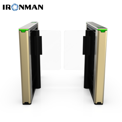 Motorized Speed Gate Turnstile Anti Tailgating Biometric Fast Entry Exit Office Mall Stainless Steel High Security