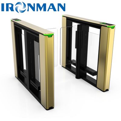High Speed Turnstile Gate RFID Access Control Indoor Outdoor Stadium Station Fast Passage Anti Climb Metal Security