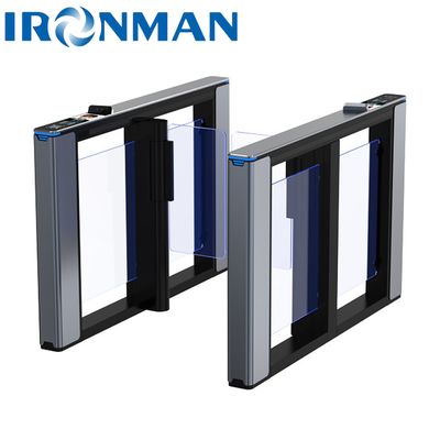 Made Of Aluminum Alloy Speed Gate Turnstile Security Swing Gate For Office Building