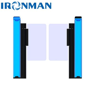 Acrylic/Tempered Glass Turnstile Gate with Face Recognition The Ultimate Access Control Solution
