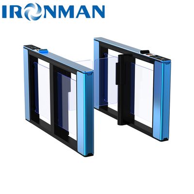 Passage Mode NFC Code Reader Support ic/id Card Narrow Design And Aesthetics Speedlane Turnstile Lobby Speed Gates Glass Gate