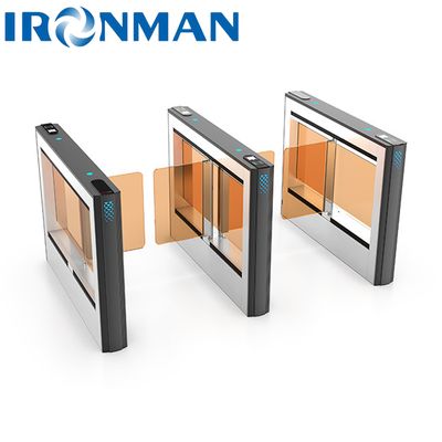 Access Control Turnstiles Swing Barrier Gate With Rfid Reader For Gym