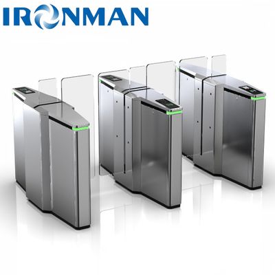 Stainless Steel Security Access Control Turnstile Automatic Sliding Barrier Gate