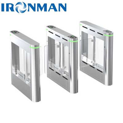 Stable Running Slim Speed Gate Turnstile Access Control 1200*180*1020mm