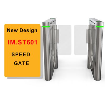 Automatic Stainless Steel Access Control Turnstile Commercial Security ...