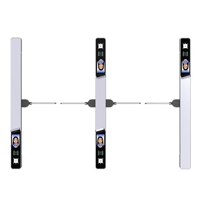 Anti-pinch Design Automatic QR Code Reader Speed Barrier Gate For ...